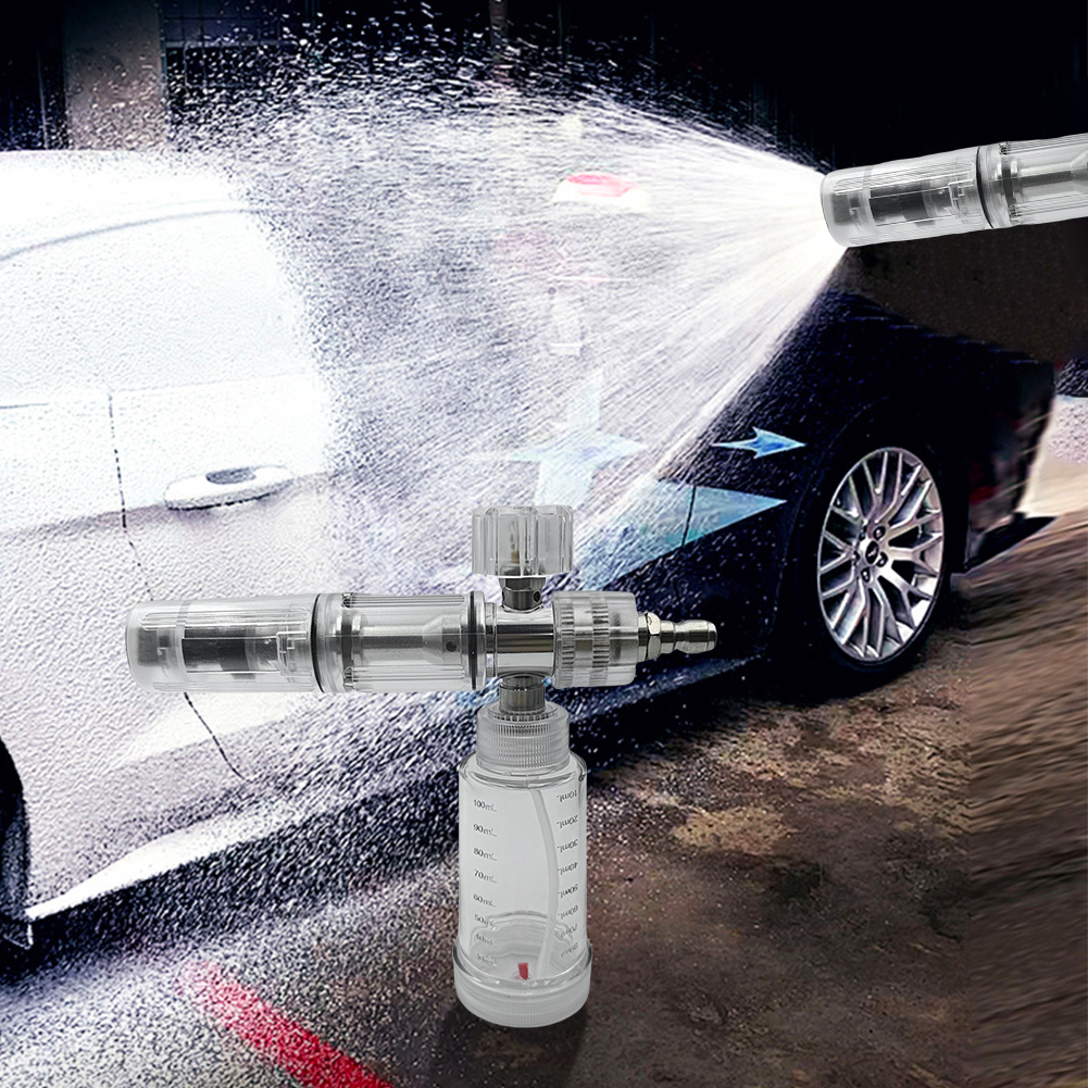 Pressure Washer Foam Gun - 100/35ml Liquid Foam Sprayer Adjustable 4500PSI