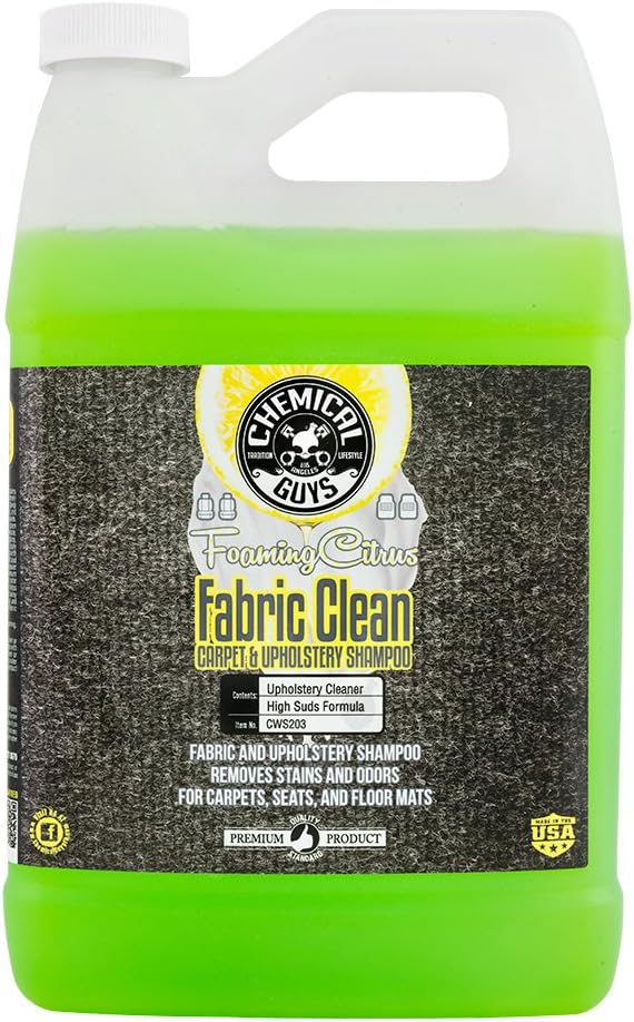 Seat Cleaner Fabric - Foaming Citrus Fabric Cleaner for Car
