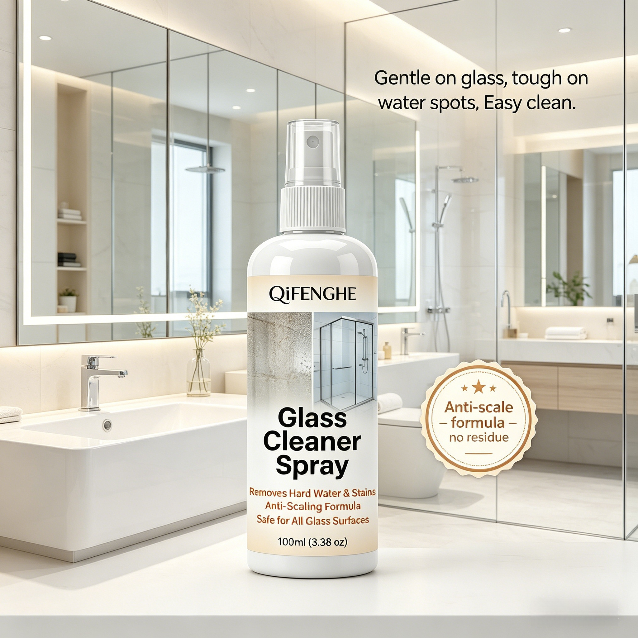 Instant Hard Water Stain Remov - Glass Cleaner Streak recensione e prezzo