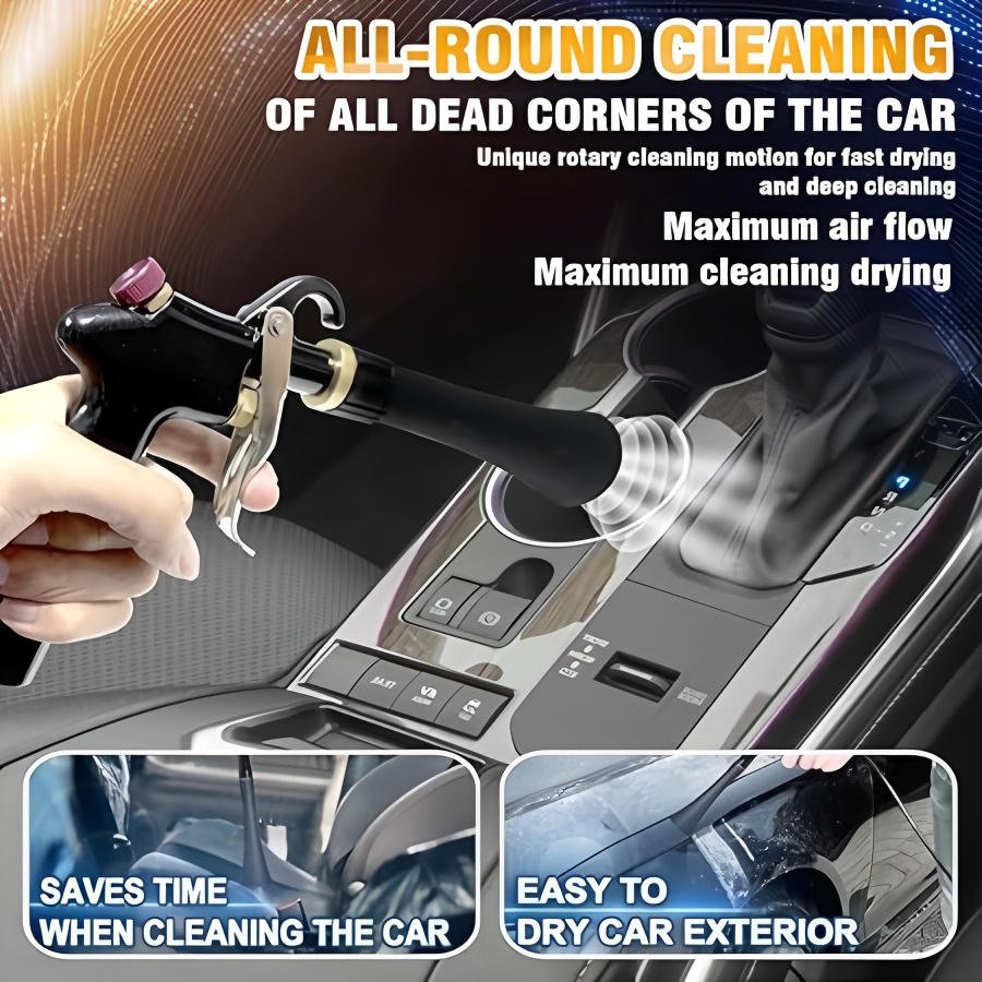 Air Blow Gun Car Interior Clea - Dirt Brush Interior recensione e prezzo