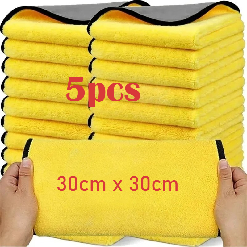 Double Sides Car Microfiber Cl - Microfiber Towel Detailing recensione e prezzo