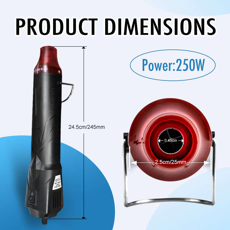 220V Hot Air Gun Soldering Tem - Dryer Car Blower recensione e prezzo