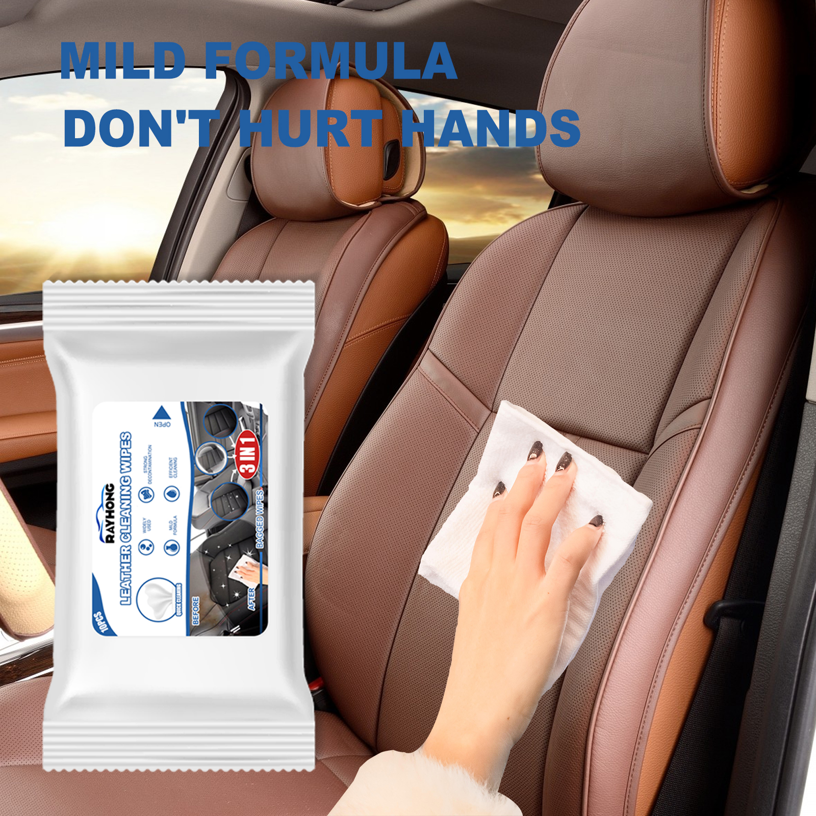 Rayhong Car Leather Cleaning W - Dirt Brush Interior recensione e prezzo