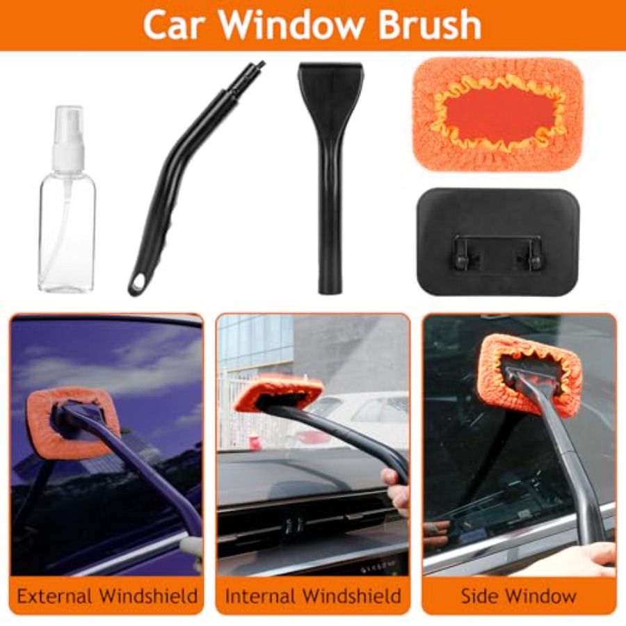 Windshield Cleaner Tool, Car D - Interior Detailing Kit recensione e prezzo