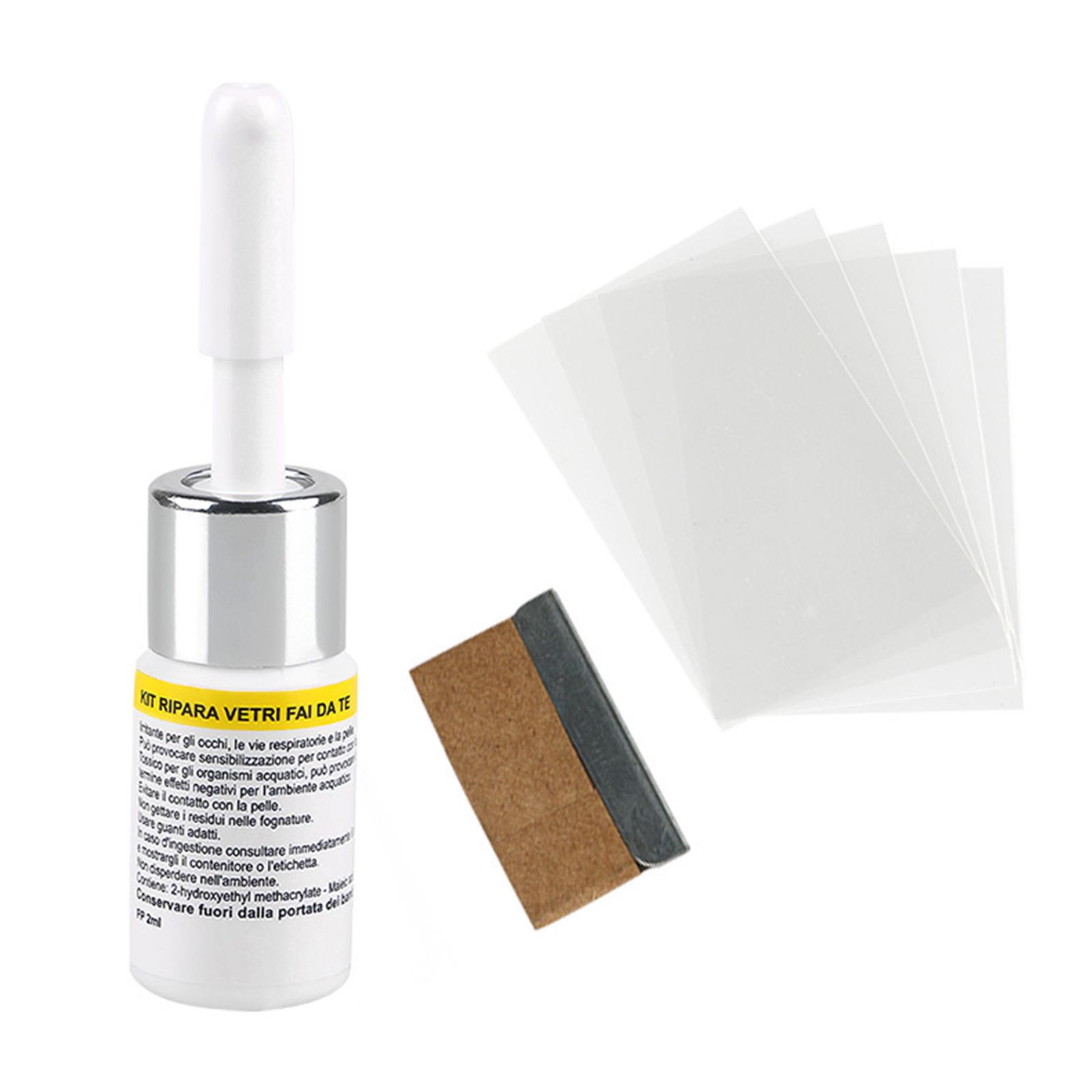 Car Cracked Glass Repair Kit W - Glass Cleaner Streak recensione e prezzo