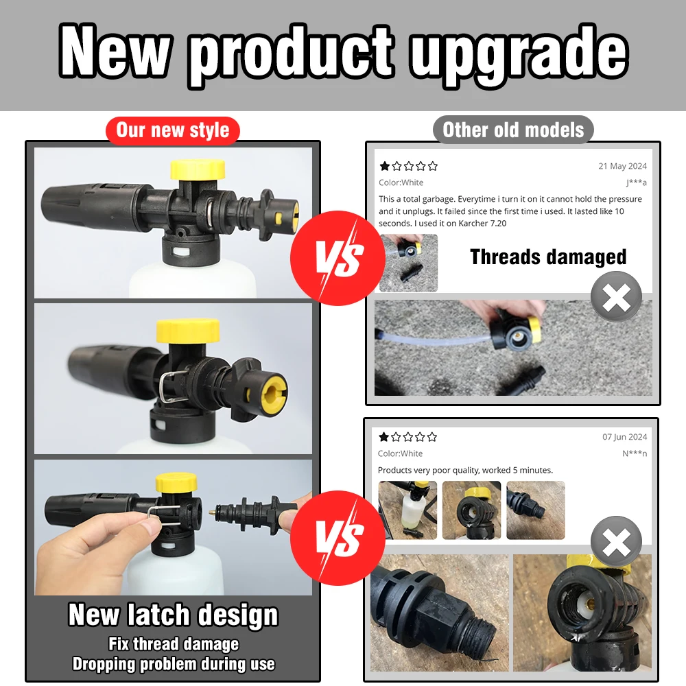 Foam Cannon for Karcher K2 K3  - Pressure Washer Foam Gun recensione e prezzo