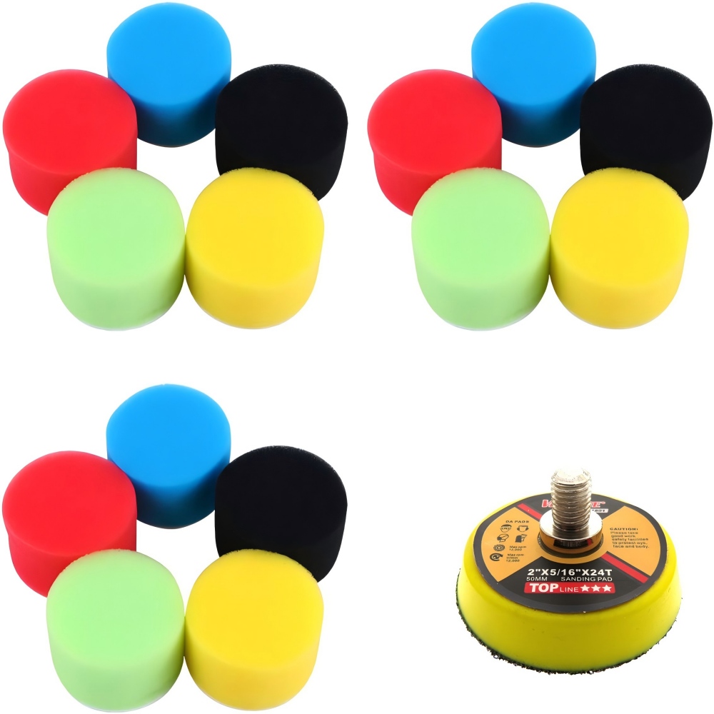 2Inch 50MM Car Doam Polishing  - Polish Pad Set Buffer recensione e prezzo