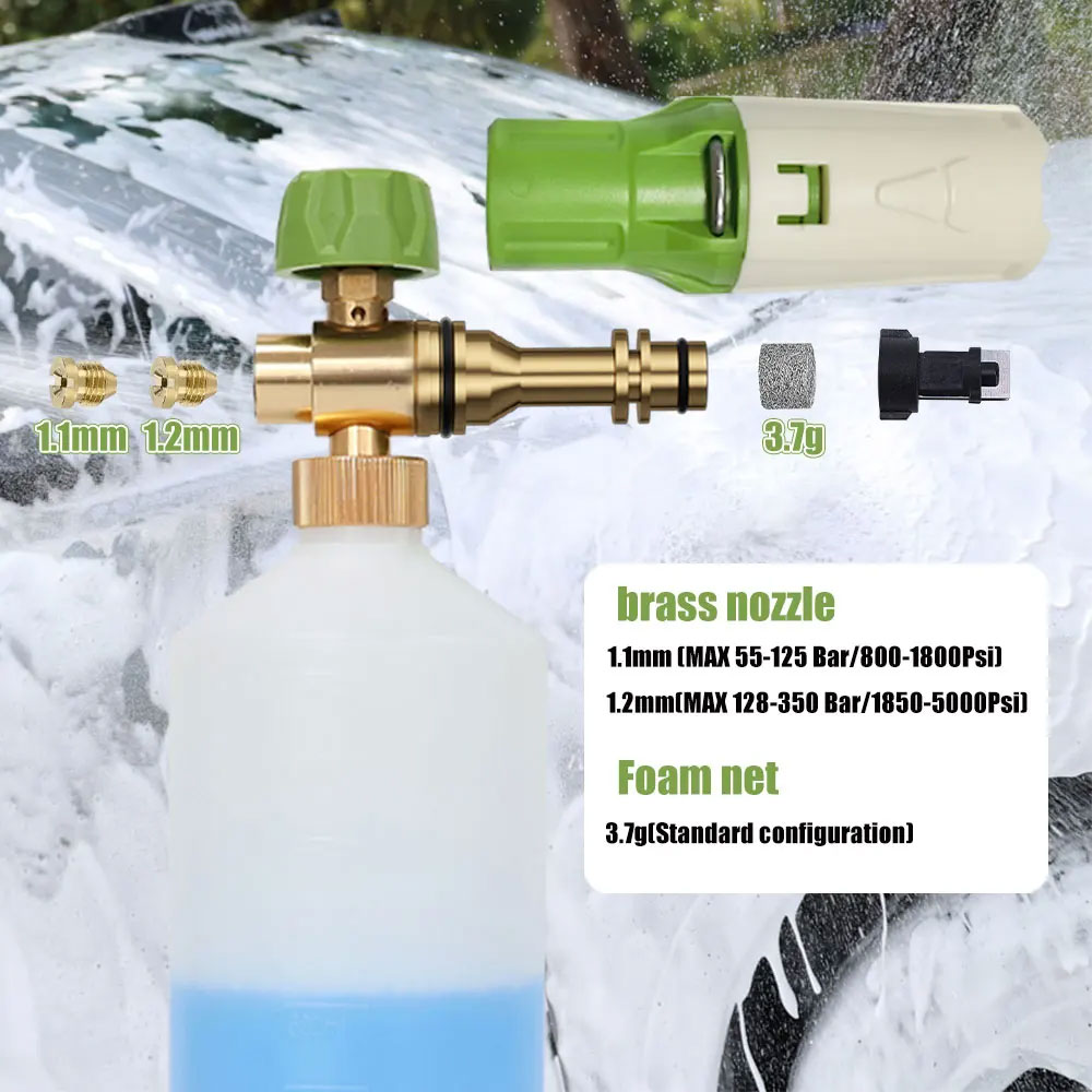 Aluminum Foam gun Lance Foam c - Pressure Washer Foam Gun recensione e prezzo