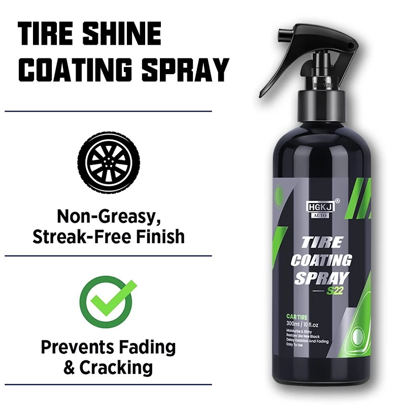 2026 Hot Tyre Gloss Tire Coati - Tire Shine Spray Sealant recensione e prezzo