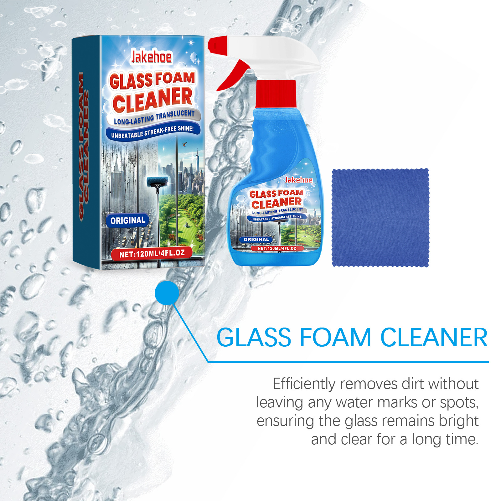 Foaming Glass Cleaner Spray St - Glass Cleaner Streak recensione e prezzo