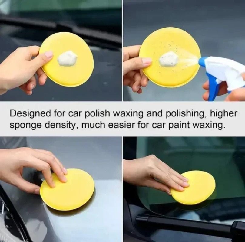 6PCS Car Care Foam Wax Applica - Wax Applicator Pad recensione e prezzo