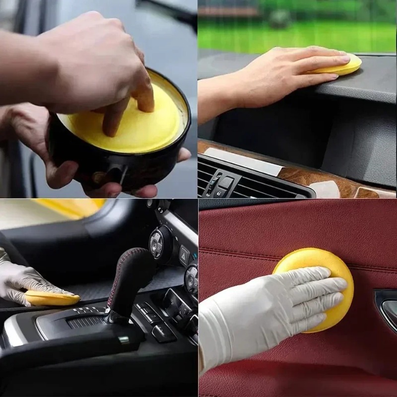 6PCS Car Care Foam Wax Applica - Wax Applicator Pad recensione e prezzo