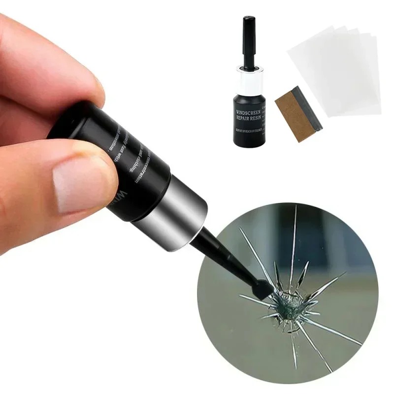 DIY Car Windshield Cracked Rep - Glass Cleaner Streak recensione e prezzo