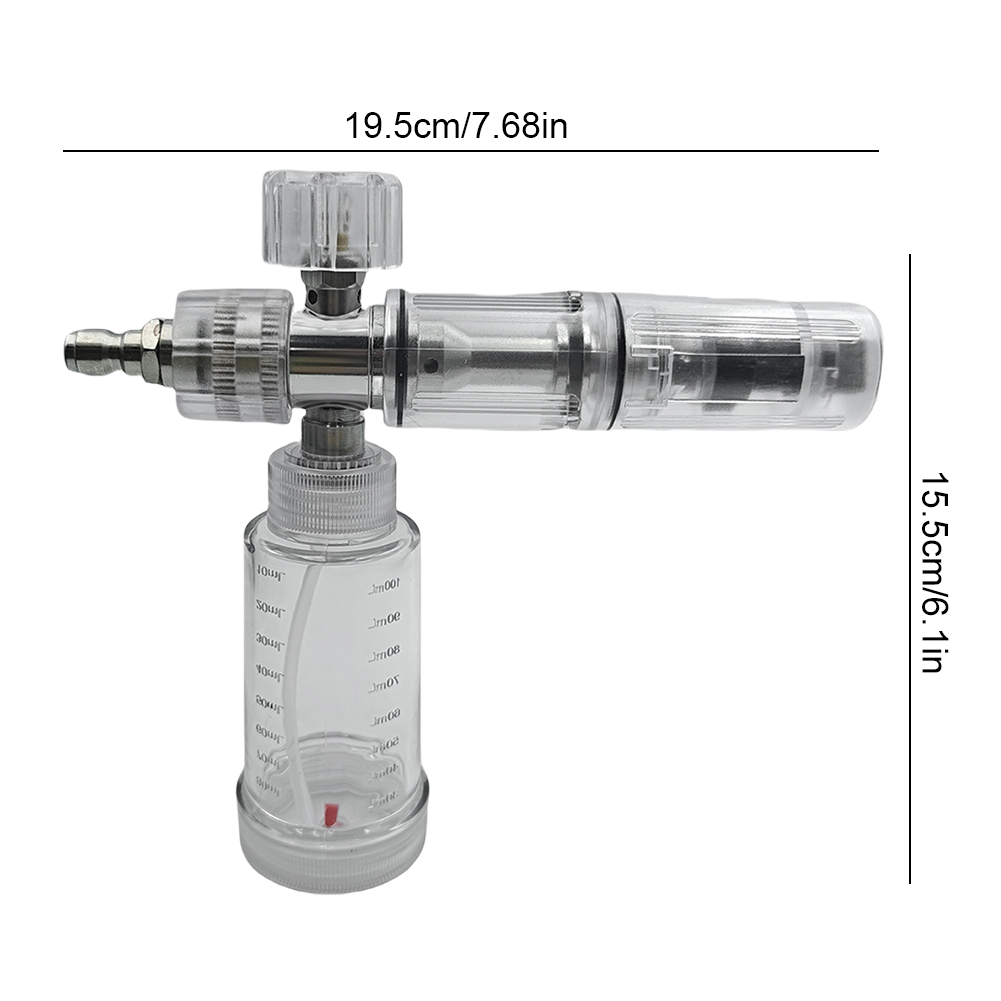 100/35ml Liquid Foam Sprayer A - Pressure Washer Foam Gun recensione e prezzo