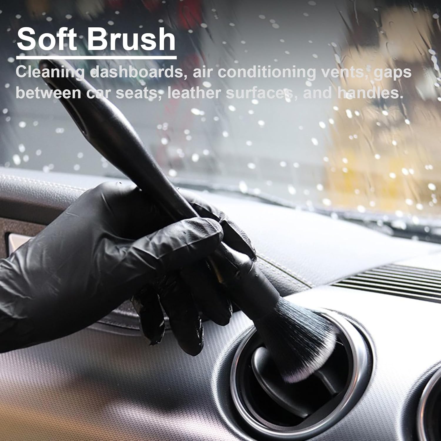 4-Piece Car Detailing Brush Se - Detailing Brush Set recensione e prezzo