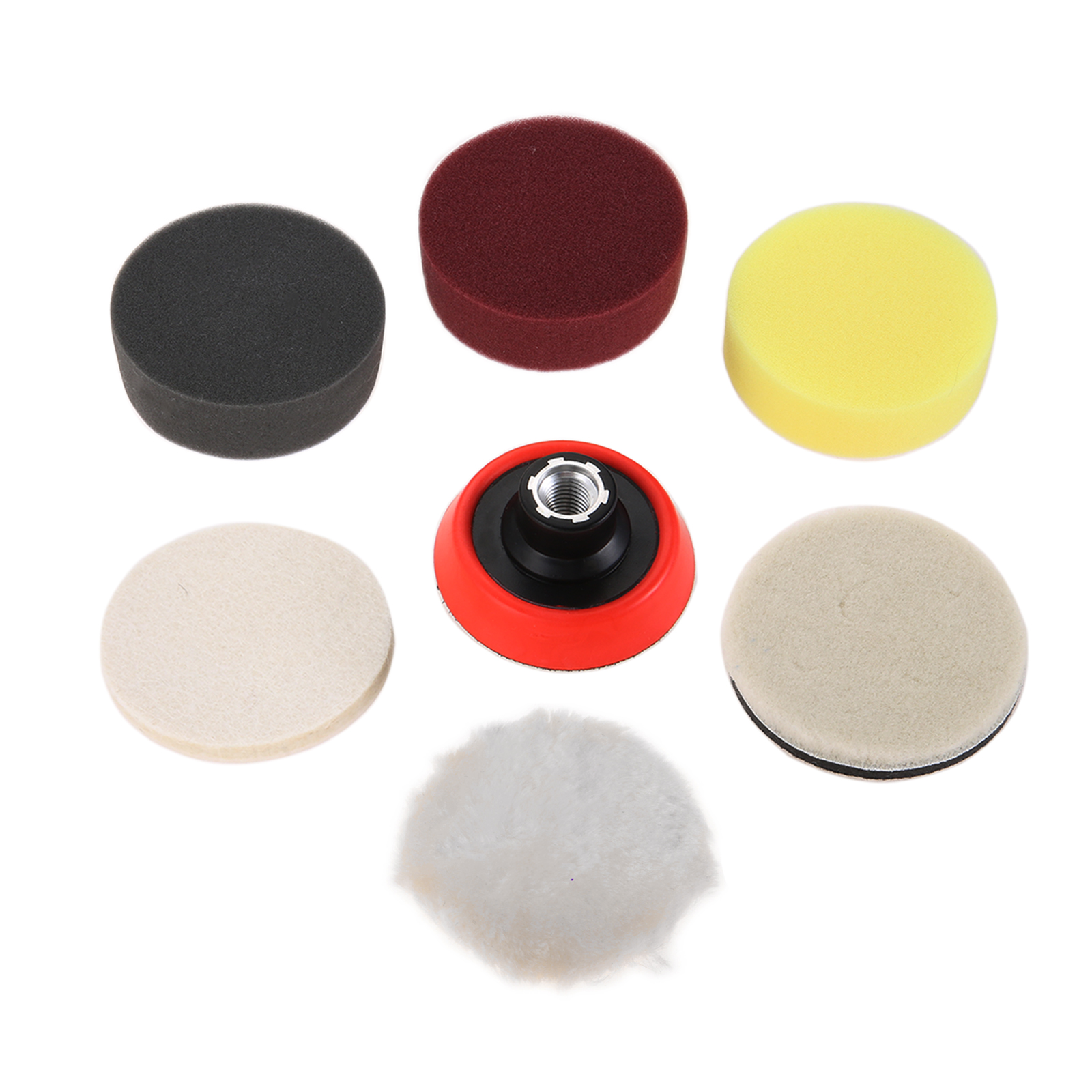 mtsooning 7Pcs/set Car Drill P - Polish Pad Set Buffer recensione e prezzo