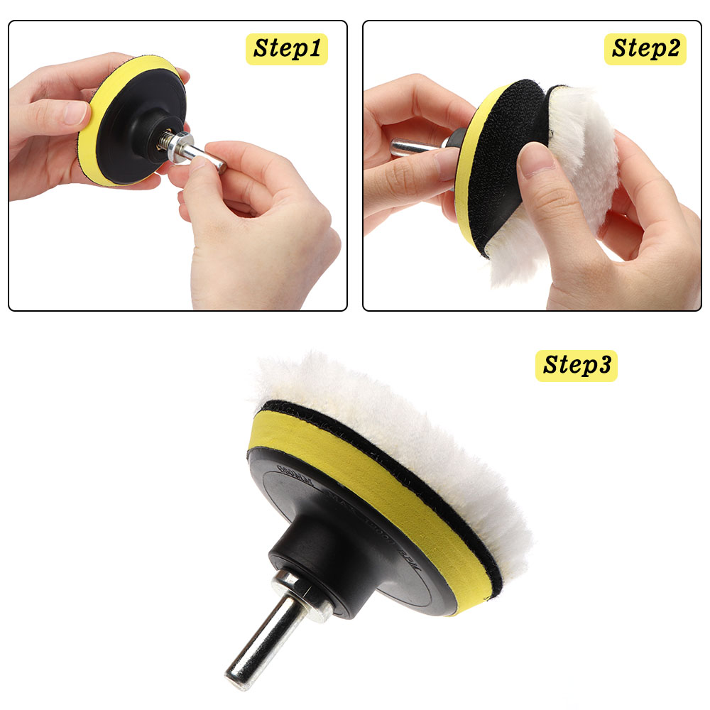 8pcs Auto Car Polishing Pad Ki - Polish Pad Set Buffer recensione e prezzo