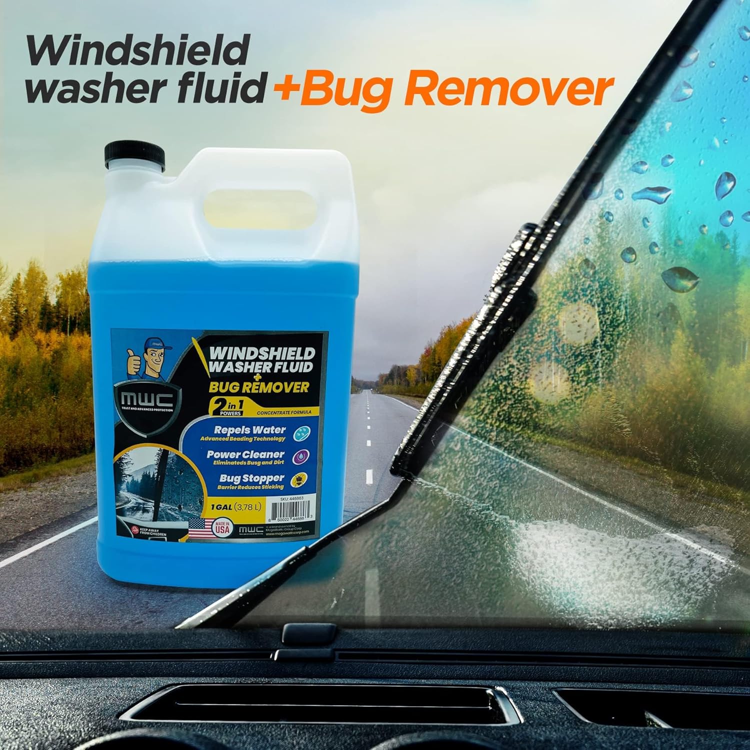 Windshield Washer Fluid, Ready - Glass Cleaner Streak recensione e prezzo