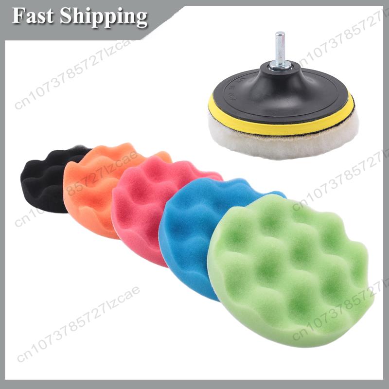 -A99Z 8Pcs/Set Car Sponge Poli - Polish Pad Set Buffer recensione e prezzo