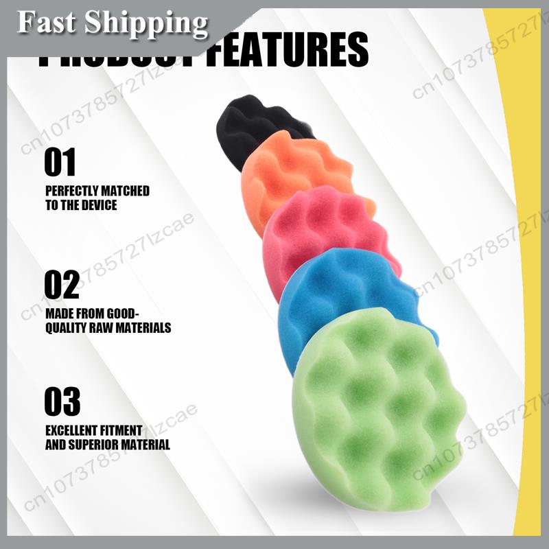 -A99Z 8Pcs/Set Car Sponge Poli - Polish Pad Set Buffer recensione e prezzo