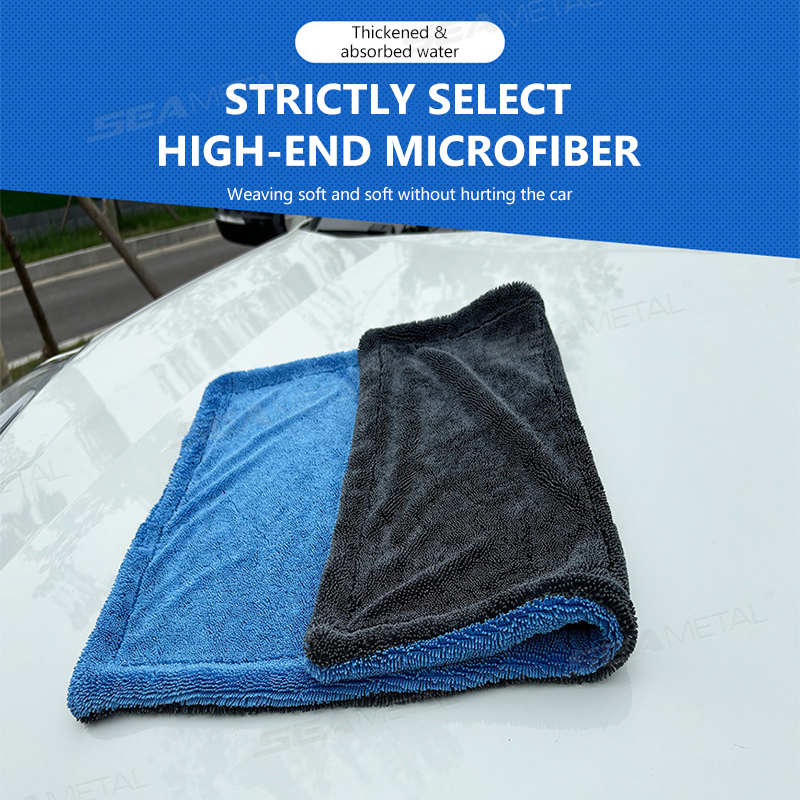 SEAMETAL 1200GSM Car Wash Micr - Microfiber Towel Detailing recensione e prezzo