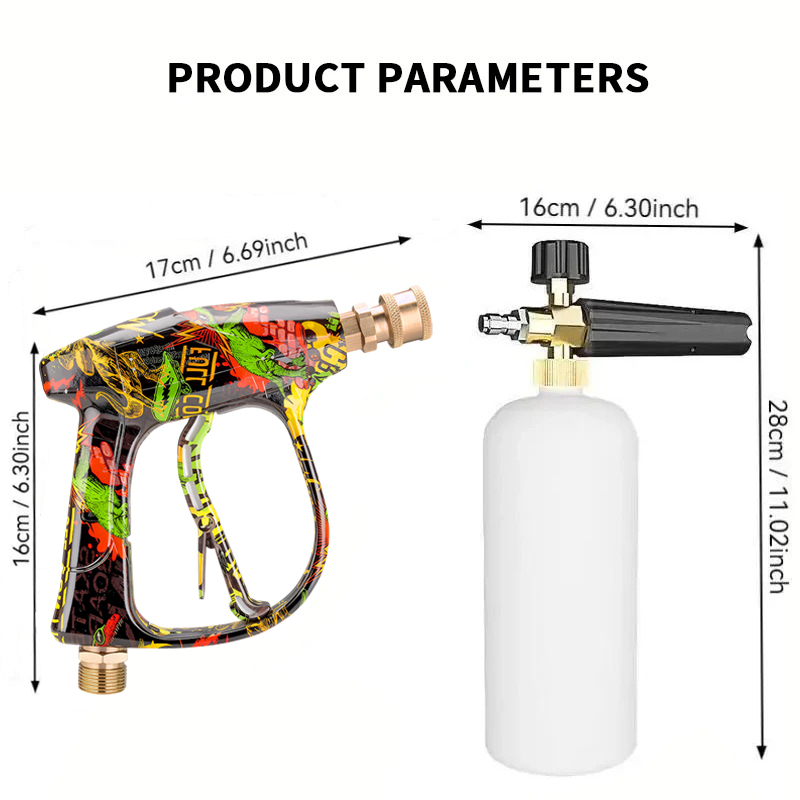 Compact Foam Cannon Pressure W - Pressure Washer Foam Gun recensione e prezzo