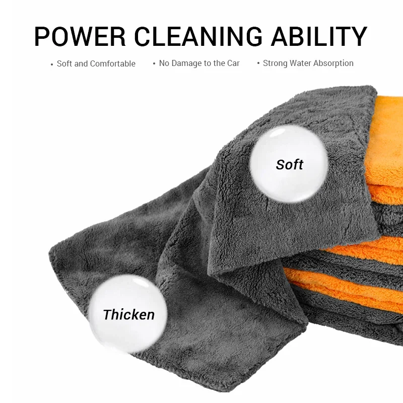New 1/2/6/9 Packs 300GSM Car T - Microfiber Towel Detailing recensione e prezzo