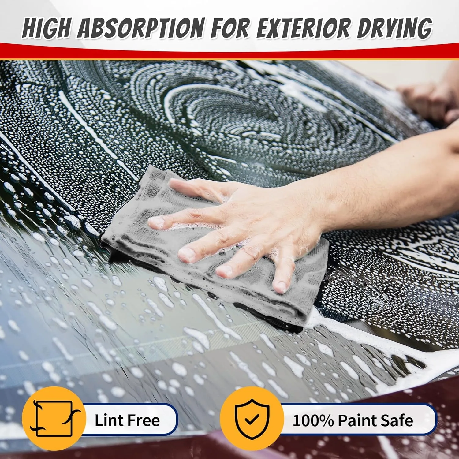 1/50pcs Microfiber Cleaning Cl - Microfiber Towel Detailing recensione e prezzo