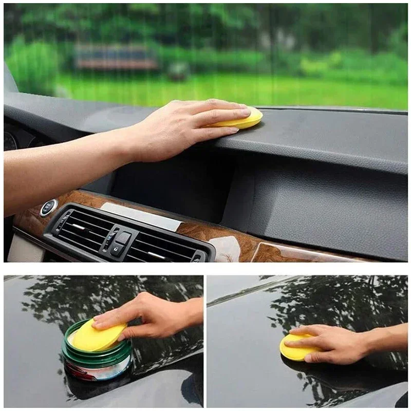 6/12/24PCS Round Applicator Pa - Wax Applicator Pad recensione e prezzo