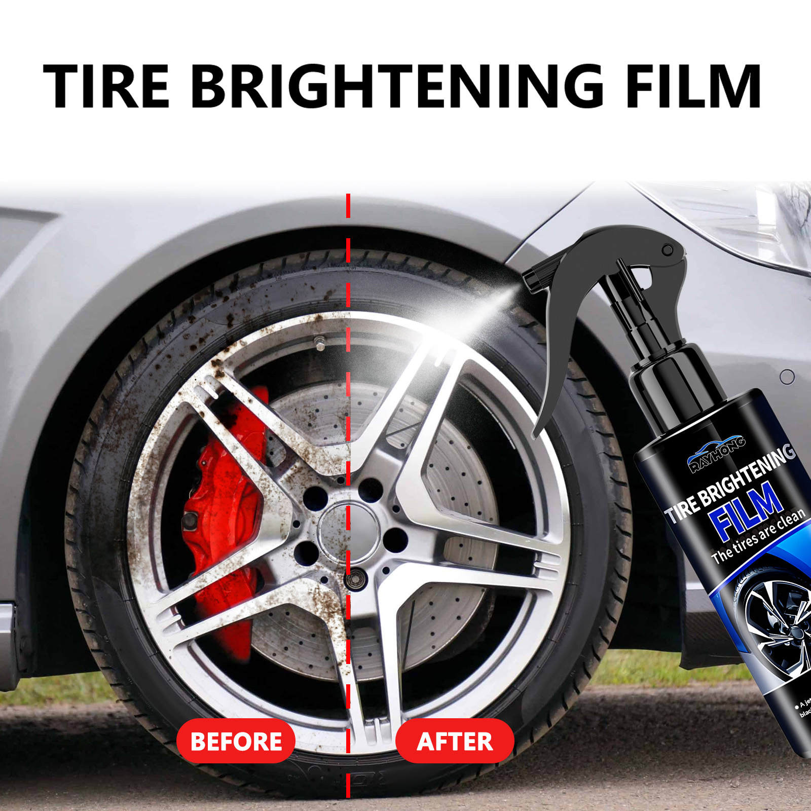Car Tire Shine Coating Spray C - Tire Shine Spray Sealant recensione e prezzo