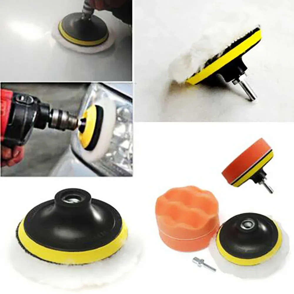 6Pcs Foam Pad Buffer Kit Polis - Polish Pad Set Buffer recensione e prezzo