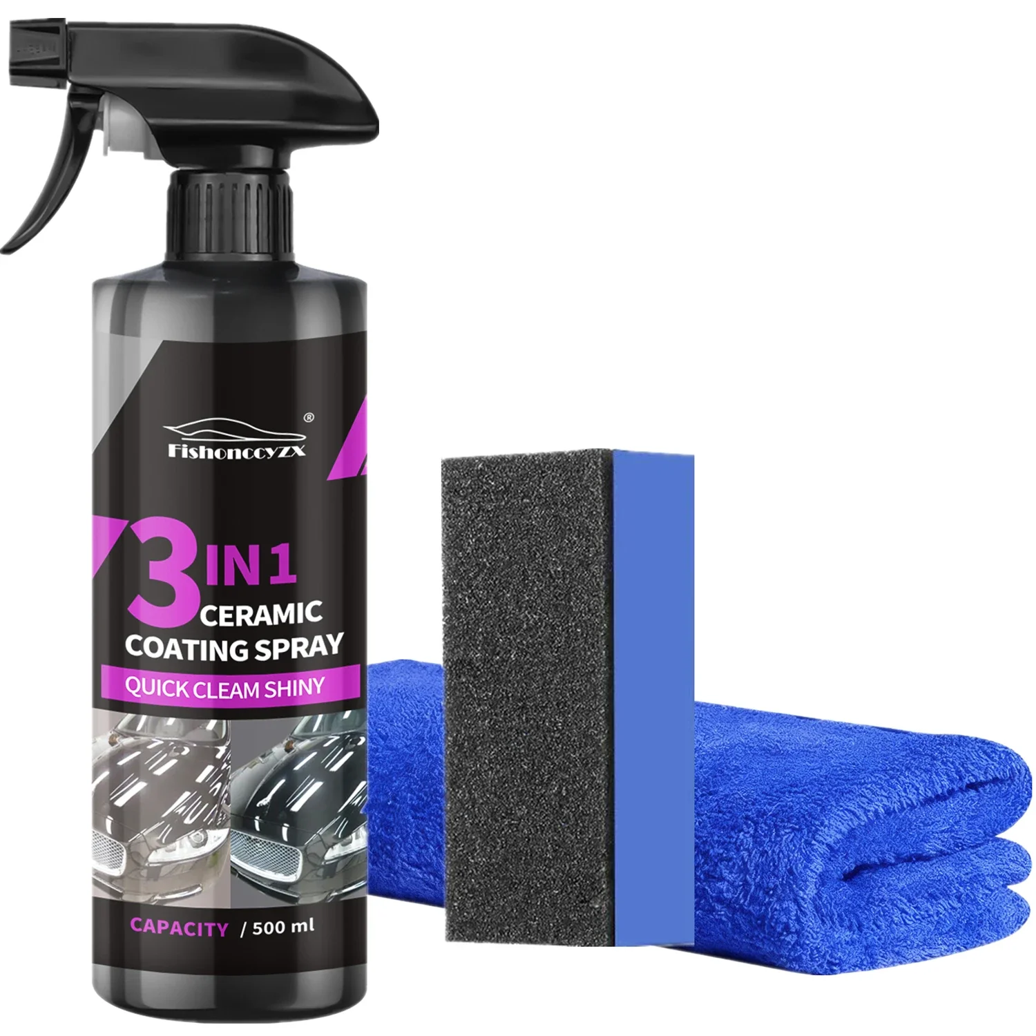 3 in 1 Car Ceramic Liquid Coat - Car Wax Ceramic Coating recensione e prezzo