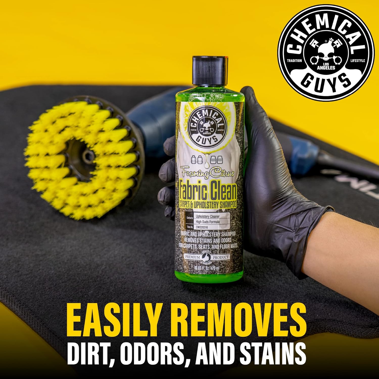 Foaming Citrus Fabric Cleaner  - Seat Cleaner Fabric recensione e prezzo
